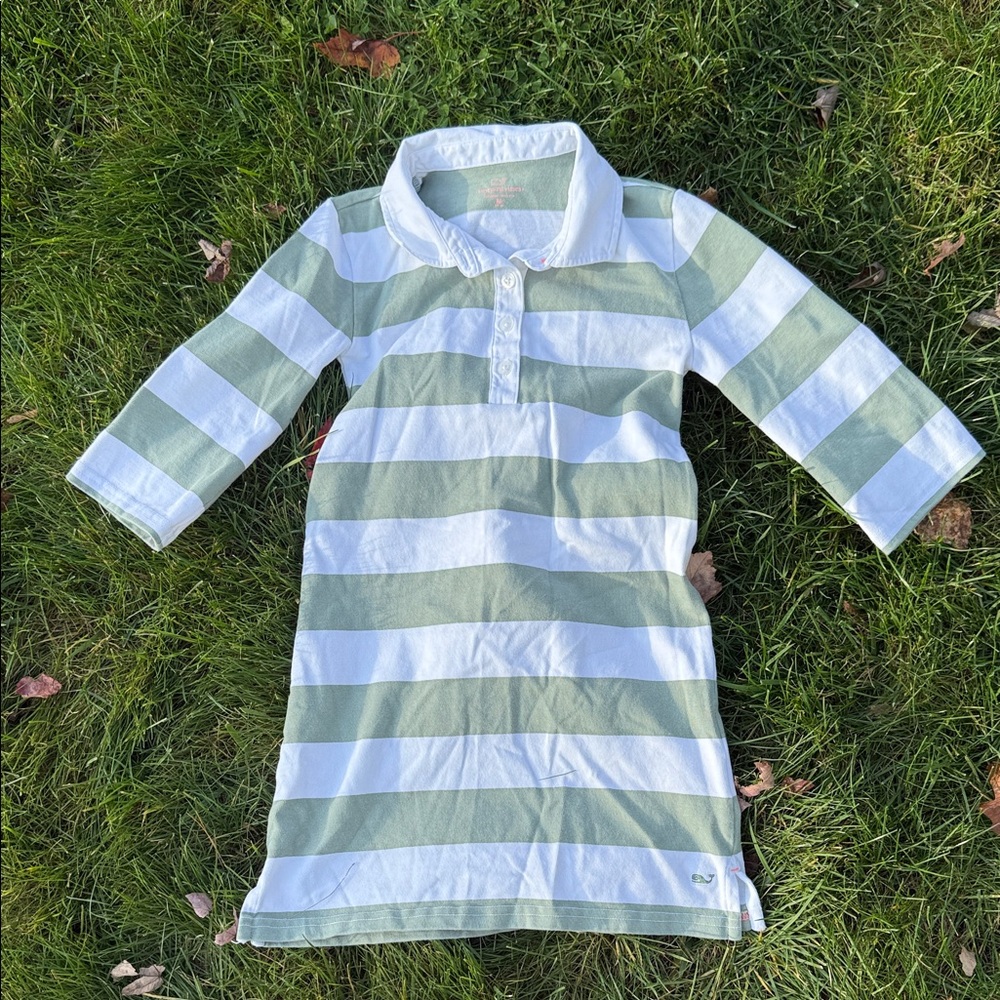 Vineyard Vines Girls Rugby Style Dress